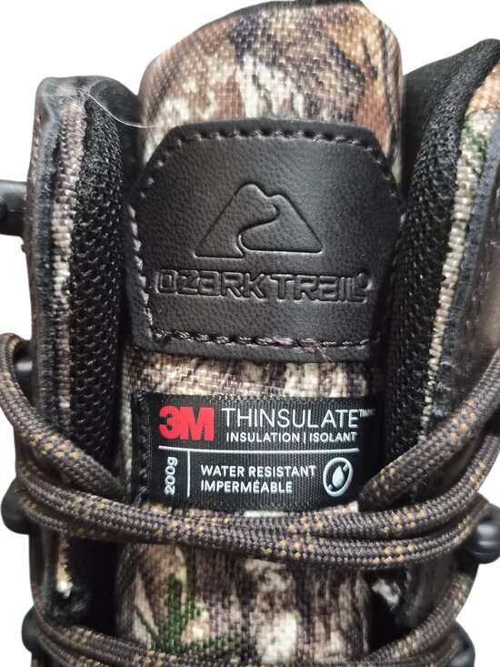 Ozark Trail Men\'s Hiking Hunting Boots Mossy Oak Camo Size 8-11 3M Thinsulate main image 10
